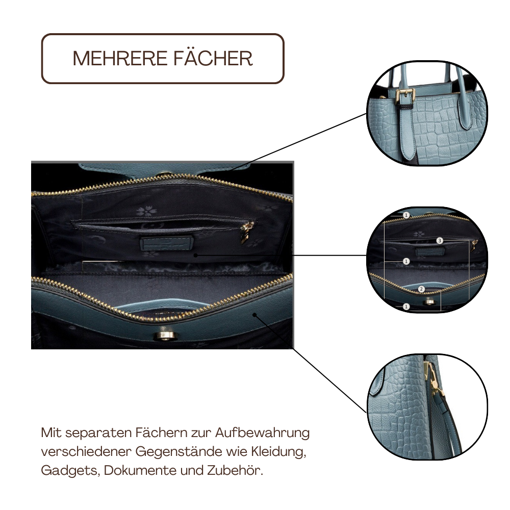 BERK | Handgefertigte Lederhandtasche