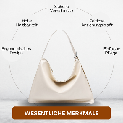 BERK | Klassische Leder Crossbody Umhängetasche
