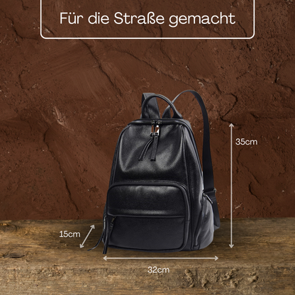 BERK | Weiches Leder Travel Essential Rucksack