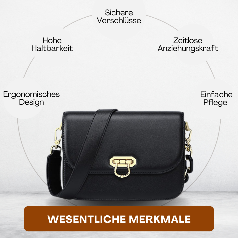 BERK | Kompakte Leder Crossbody Minitasche