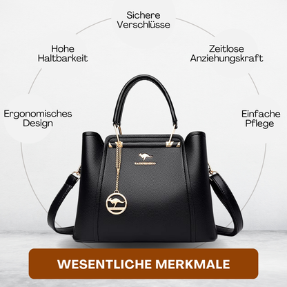 BERK | Elegante Premium Lederhandtasche