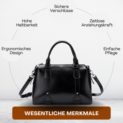 BERK | Zwei-Wege-Tasche aus echtem Leder