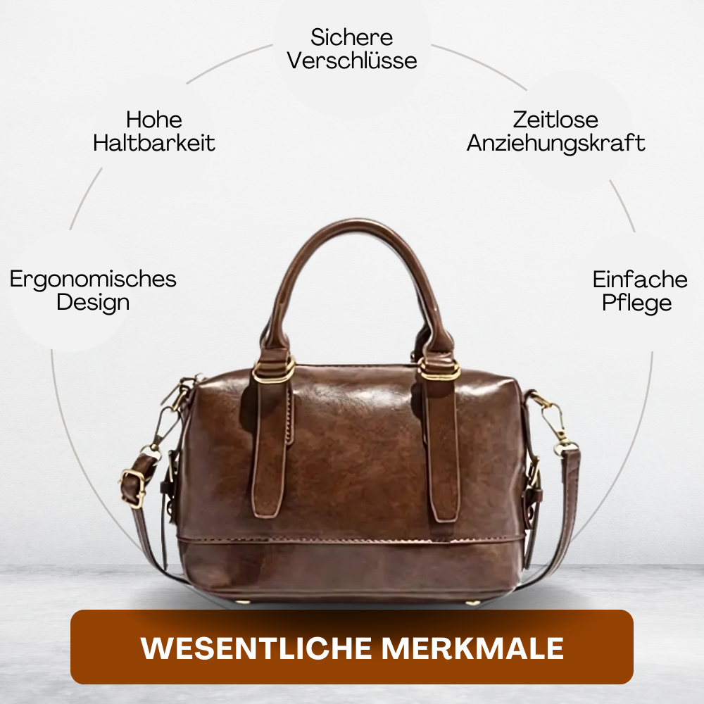 BERK | Vintage Leder Mini Umhängetasche
