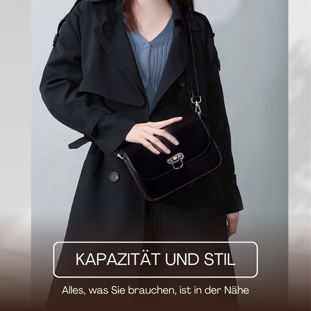 BERK | Kompakte Leder Crossbody Minitasche