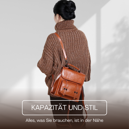 BERK | Hochwertiger Vintage Lederrucksack