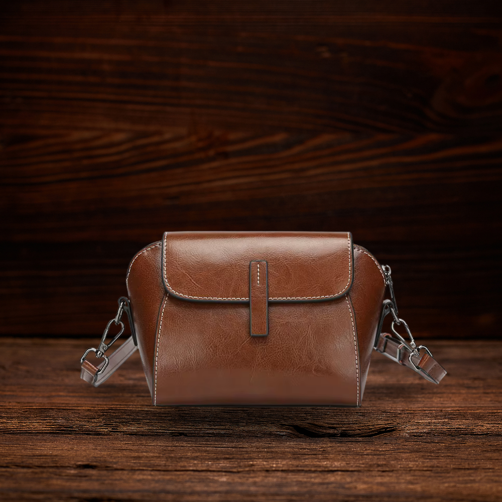 BERK | Umhängetasche aus echtem Leder im Vintage-Stil