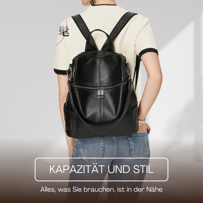BERK | Klassischer weicher Lederrucksack